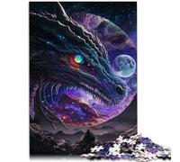 1000 Piece Jigsaws for Adults Brave Dragon Game Toys 26x38cm Challenging Game and Family Play for teenager Age 14 Up