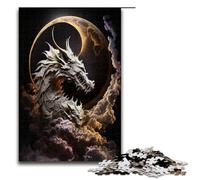 1000 Piece Jigsaws for Adults Brave Dragon PuzzleChallenging Game A Work of Art Suitable for And Teenager 14 And Up 75x50cm