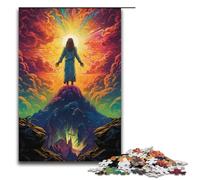 1000 Piece Jigsaws for Adults Brazil Jesus Savior Jigsaw Puzzle - Challenging Game A Work of Art Suitable for And Teenager 14 And Up 1000 PCS(38x26cm)