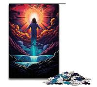 1000 Piece Jigsaws for Adults Brazil Jesus Savior Puzzles Gifts Birthday Present Gifts for for Teenager Age 14 And Up 75x50cm