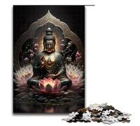 1000 Piece Jigsaws for Adults Buddha Puzzles Gifts Birthday Present, Gifts for for Teenager Age 14 And Up 75x50cm