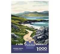 1000 Piece Jigsaws for Adults Cape Wrath Trail Scotland Landscape Art Jigsaw for Adults Toy Wall Decor Presents for Women Challenging To Complete 38x26cm/1000pcs