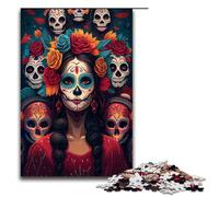 1000 Piece Jigsaws for Adults Celebrating The Departed Puzzles Gifts Birthday Present Gifts for for Teenager Age 14 And Up 75x50cm