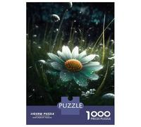 1000 Piece Jigsaws for Adults Chamomile Flower Adult Jigsaw Puzzle Fun Games But Fun And Humorous Challenging To Complete 52x38cm/1000pcs