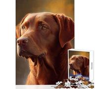 1000 Piece Jigsaws for Adults Chesapeake Bay Retriever Toy Wall Decor Gift For Birthdays Impossible Game Artists' Collection, Fine Arts Size 38x26cm