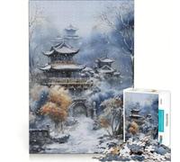 1000 Piece Jigsaws for Adults China Tradition Landscape, Brain Teaser Game, Fun at Home Activities, Artists' Collection, Fine Arts 38x52cm