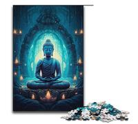 1000 Piece Jigsaws for Adults Colorful Buddha Statue Jigsaw Puzzle - Challenging Game A Work of Art Suitable for And Teenager 14 And Up 1000 PCS(38x26cm)