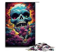 1000 Piece Jigsaws for Adults Colorful Skeleton World Jigsaw Puzzle - Challenging Game A Work of Art Suitable for And Teenager 14 And Up 1000 PCS(75x50cm)