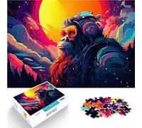 1000 Piece Jigsaws for Adults cool ape Challenging Game 26x38cm Help the brain exercise addictive toys to cultivate patience