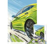 1000 Piece Jigsaws for Adults Cool Cars Adult Jigsaw Puzzles Difficult Hard Every Piece Is Unique - Beautiful Design Game (38x52cm)