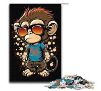 1000 Piece Jigsaws for Adults Cool Monkey Puzzles Gifts Birthday Present Gifts for for Teenager Age 14 And Up 75x50cm