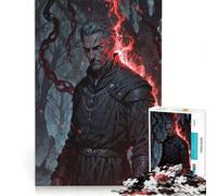 1000 Piece Jigsaws for Adults Crimson Oath The Cursed Mage, Toy Wall Decor, Parent-child Interaction, Christmas Birthday Gifts 38x52cm