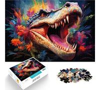 1000 Piece Jigsaws for Adults crocodile Game Toys 26x38cm gifts for friends and family for teenager Age 14 Years Up