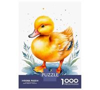 1000 Piece Jigsaws for Adults Cute Yellow Duck Jigsaw for Adults Relax Games Analysis And Logic Gifts for Friends And Family 38x26cm/1000pcs