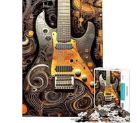 1000 Piece Jigsaws for Adults Cyberpunk Orchestra Teenager Puzzles Hands-on Game Enhance Memory Gifts for Friends And Family (Size 38x52cm)