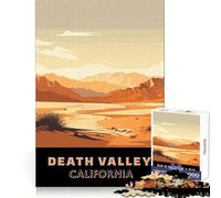 1000 Piece Jigsaws for Adults Death Valley California Accurate Joint Fun Brain Activity Fun Peace Time Play Birthday Activity (38x26cm)