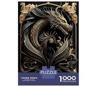 1000 Piece Jigsaws for Adults Dragon of The Eclipse Jigsaws for Adults Brain Teaser Game Analysis And Logic Great Gift for Gaming 70x50cm/1000pcs