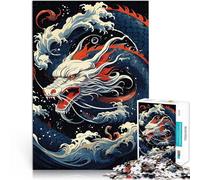 1000 Piece Jigsaws for Adults Dragon of the seas Trainieren Sie Ihr Gehirn und Ihre Hände Geburtstagsgeschenk75x50cm