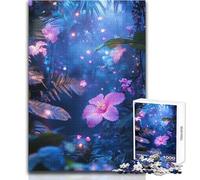 1000 Piece Jigsaws for Adults Enchanted Jungle Bloom Enjoyful Peaceful Spare Time Exact Precision Fit Play Toy Size 38x26cm