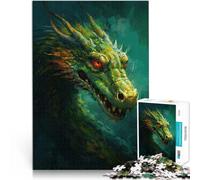 1000 Piece Jigsaws for Adults Evil Chinese Forest Dragon Spiele Spielzeug Geschenk Geburtstagsgeschenk, Geschenke52x38cm