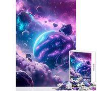 1000 Piece Jigsaws for Adults Explosive Exoplanet Toy Wall Decor Gift For Birthdays Impossible Game Artists' Collection, Fine Arts Size 50x75cm