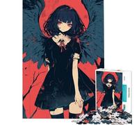 1000 Piece Jigsaws for Adults Fallen Angel for Birthday, Chrismas Difficult Challenge Educational Games for And from 14 Years And over (38x26cm)