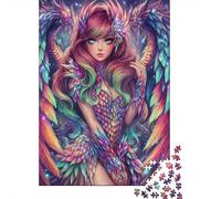 1000 Piece Jigsaws for Adults Fantasy Dragon Artwork-8 Puzzle for Adults Brain Teaser Game Precision Cutting Challenging To Complete 38x26cm/1000pcs