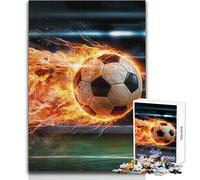 1000 Piece Jigsaws for Adults Fire Ball Effect Enjoyful Peaceful Spare Time Exact Precision Fit Play Toy Size 38x26cm