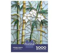 1000 Piece Jigsaws for Adults Floral Lake Landscape with Moon Puzzle for Adults Brain Teaser Game Precision Cutting Challenging To Complete 52x38cm/1000pcs