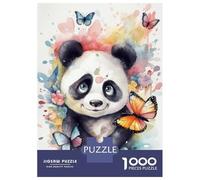 1000 Piece Jigsaws for Adults Funny Little Panda Bear Jigsaws for Adults Brain Teaser Game Analysis And Logic Great Gift for Gaming 38x26cm/1000pcs