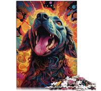 1000 Piece Jigsaws for Adults Future dog Challenging Game 26x38cm is ideal as a gift for the whole family for Teens Age 14 Years Up