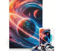 1000 Piece Jigsaws for Adults Galactic Vortex, Educational Game, Decompressing Intellectual, Great Gift for Gaming 38x26cm