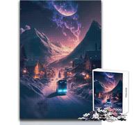 1000 Piece Jigsaws for Adults Galaxy Landscape Enjoyful Peaceful Spare Time Exact Precision Fit Play Toy Size 50x75cm