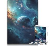 1000 Piece Jigsaws for Adults Galaxy Outer Space Enjoyful Peaceful Spare Time Exact Precision Fit Play Toy Size 38x52cm