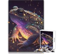 1000 Piece Jigsaws for Adults Galaxy Toad Frog Enjoyful Peaceful Spare Time Exact Precision Fit Play Toy Size 38x52cm