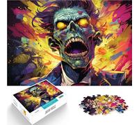 1000 Piece Jigsaws for Adults gangster zombies Puzzles Gifts 26x38cm with Fully Interlocking Randomly Shaped Pieces for teenager 14+