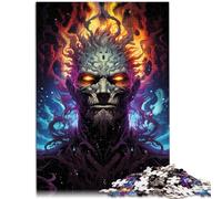 1000 Piece Jigsaws for Adults god of the universe Challenging Game 26x38cm is ideal as gifts for the whole family for teenager 14+
