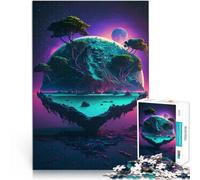 1000 Piece Jigsaws for Adults island planet Help the brain exercise addictive toys to cultivate patience Gift For Birthdays 50x70cm