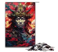 1000 Piece Jigsaws for Adults Japanese Sakura Samurai Puzzles Gifts Birthday Present, Gifts for for Teenager Age 14 And Up 1000PCS(75x50cm)