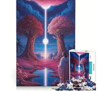 1000 Piece Jigsaws for Adults Jesus Heavenly Pathway Hands-on Game Wall Decoration Suitable for Desktop Decoration 38x26cm