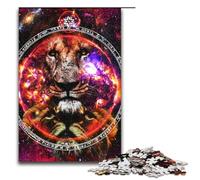 1000 Piece Jigsaws for Adults Leo Zodiac Wall Art Puzzles Gifts Birthday Present Gifts for for Teenager Age 14 And Up 75x50cm