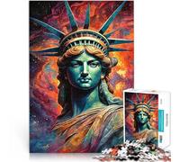 1000 Piece Jigsaws for Adults Libertys Celestial Dance Schwierig und herausfordernd Wunschliste mit dem Weihnachtsmann38x26cm