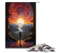 1000 Piece Jigsaws for Adults Looking at The World Alone Puzzles Gifts Birthday Present Gifts for for Teenager Age 14 And Up 75x50cm