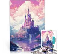 1000 Piece Jigsaws for Adults Magical Castle Pixel Art Lernspiele Heimdekoration Einzigartige Wohndekoration und Geschenke75x50cm