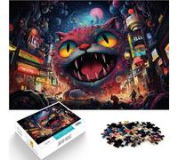 1000 Piece Jigsaws for Adults monsters fantasy city Puzzles Gifts 26x38cm Unique Home Decor and Gifts for teenager Age 14 Years Up