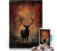 1000 Piece Jigsaws for Adults Moonlit Majesty Spielspielzeug als Familiengeschenk Geburtstagsgeschenk, Geschenke75x50cm