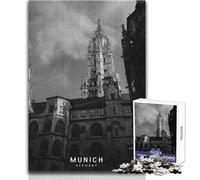 1000 Piece Jigsaws for Adults Munich Family Fun & Game Night But Fun And Humorous Art Work Gift Size 38x52cm