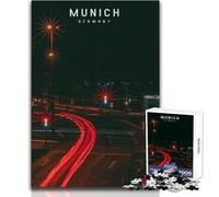 1000 Piece Jigsaws for Adults Munich Family Fun & Game Night But Fun And Humorous Art Work Gift Size 38x26cm