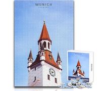 1000 Piece Jigsaws for Adults Munich Family Fun & Game Night But Fun And Humorous Art Work Gift Size 50x75cm