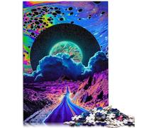 1000 Piece Jigsaws for Adults Over The Horizon Challenging Game 26x38cm Unique Birthday and Gifts Suitable for and teens 14+